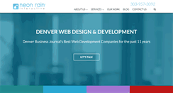 Desktop Screenshot of neonrain.com